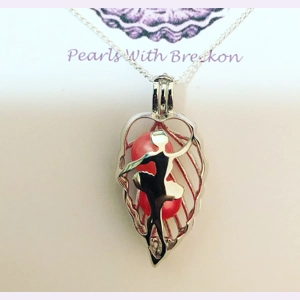 Ballet Girl Cage Pendant