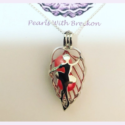 Ballet Girl Cage Pendant