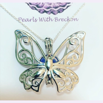 Butterfly Cage Pendant