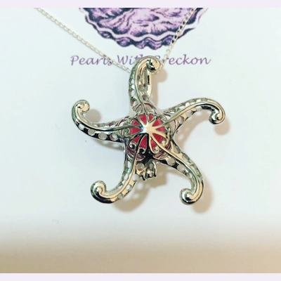 Sea Star Cage Pendant