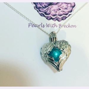 Angel Wing Heart Cage P..
