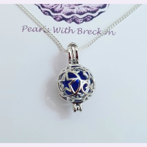 Moon & Stars Cage Pendant