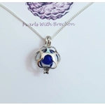 Paw Print Cage Pendant