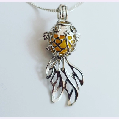 Fantail Cage Pendant