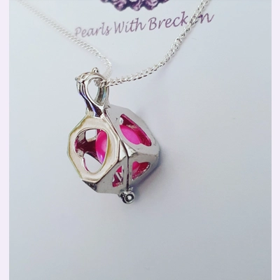 Heart Box Cage Pendant