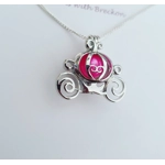 Princess Carriage Cage Pendant