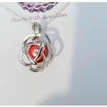 Simple Rose Cage Pendant