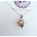 Baby Penguin Cage Pendant