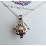 Baby Penguin Cage Pendant
