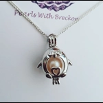 Baby Penguin Cage Pendant
