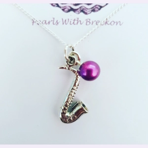 Saxophone Pendant