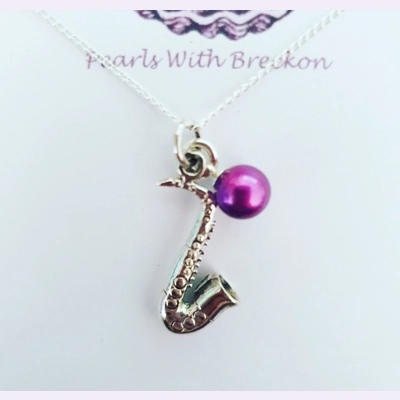 Saxophone Pendant
