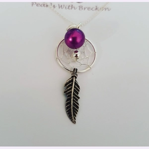Feather Dreamcatcher Pendant