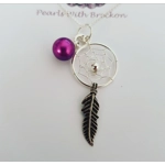 Feather Dreamcatcher Pendant