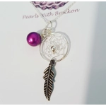 Feather Dreamcatcher Pendant