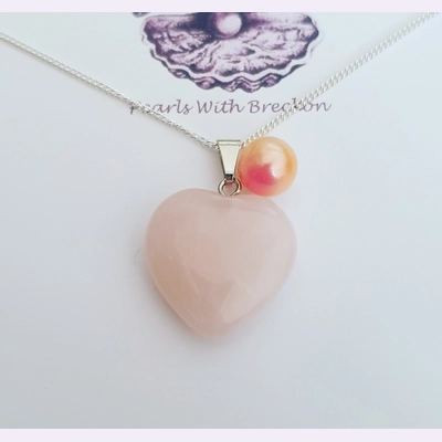 Rose Quartz - Stone Pendant