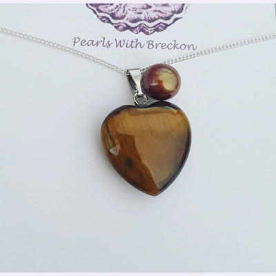 Tiger Eye - Stone Pendant