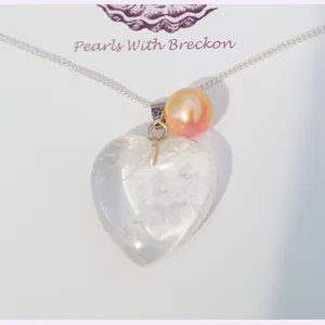 Rock Crystal - Stone Pendant