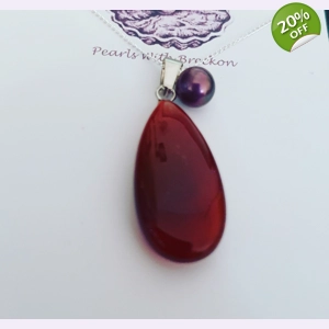 Carnelian - 15 x 30mm -Briol..