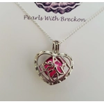 Its A Girl Cage Pendant