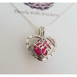 Its A Girl Cage Pendant