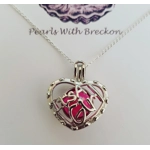 Its A Girl Cage Pendant