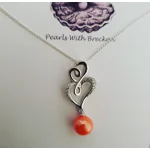 Twirls Love Pendant