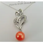 Twirls Love Pendant