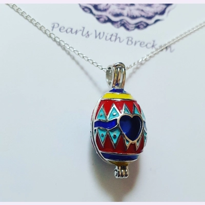 Easter Egg Cage Pendant