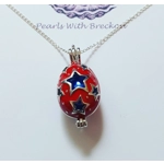 Easter Stars Egg Cage Pendant