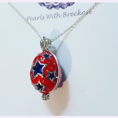 Easter Stars Egg Cage Pendant