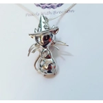 Witches Cat Cage Pendant