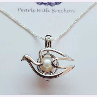 Dove Cage Pendant