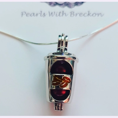 Coffee Cage Pendant