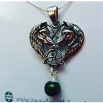 Wolfs Love Pendant