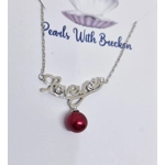 Love You Script Pendant