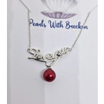 Love You Script Pendant