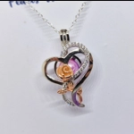 Double Sided Cage Pendant