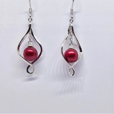 Ribbon Twist Earrings