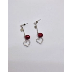 Dangle Heart Earrings