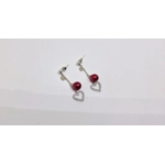 Dangle Heart Earrings