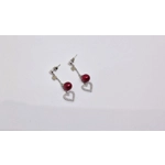 Dangle Heart Earrings