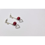 Dangle Heart Earrings