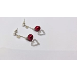 Dangle Heart Earrings