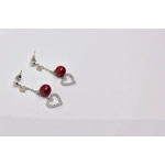 Dangle Heart Earrings