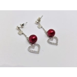 Dangle Heart Earrings