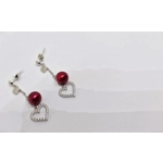 Dangle Heart Earrings