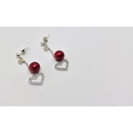 Dangle Heart Earrings