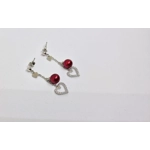 Dangle Heart Earrings