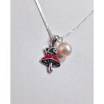 Snail's Perch Toadstool Pendant